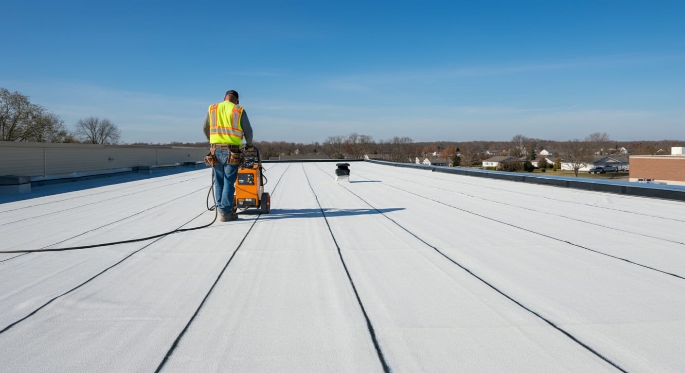 Flat Roof Repair in Canton, MI